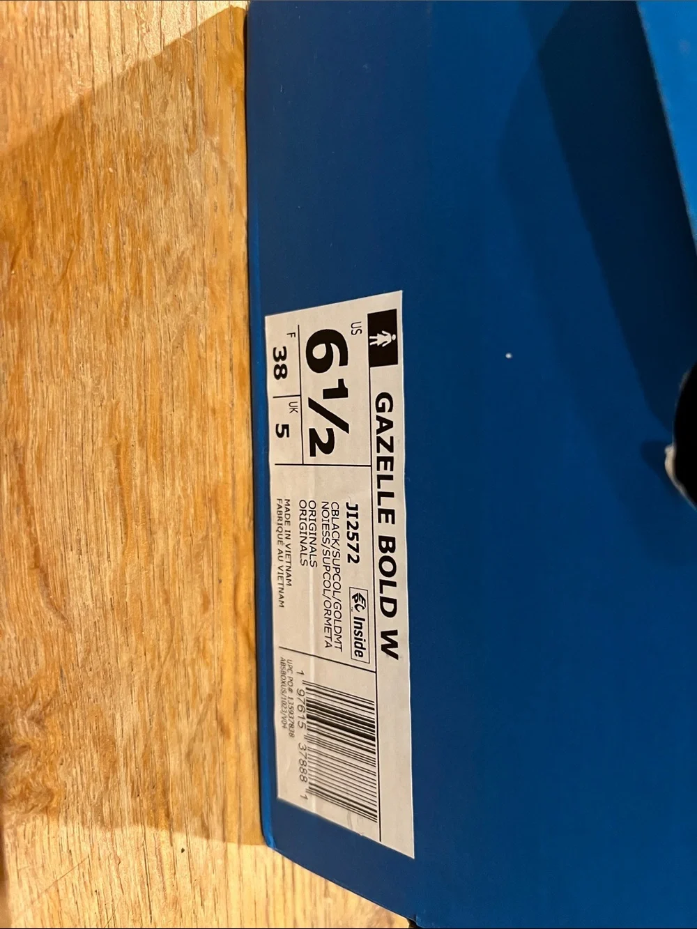 Adidas Gazelle Liberty new in box